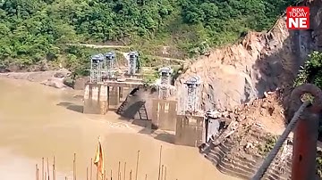 Assam: Shocking visuals of fresh landslide reported from Lower Subansiri hydropower project