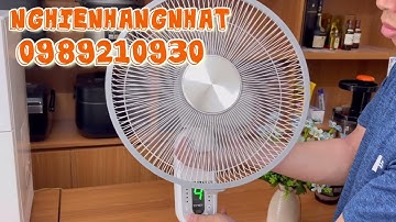 Quạt treo tường nội địa nhật CNET 8 cấp gió siêu êm, Động cơ DC