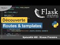 Tutoriel flask 1  dcouverte du framework routes  templates