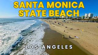 Santa Monica State Beach Los Angeles California Walking Tour 2026