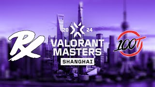 Paper Rex vs 100 Thieves HIGHLIGHTS | Champions Tour 2024 Masters Shanghai