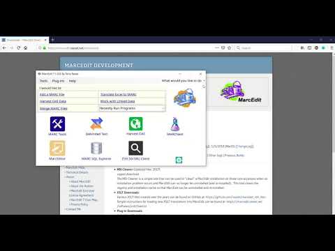 MarcEdit: Going Deeper -- Selecting the right version to install