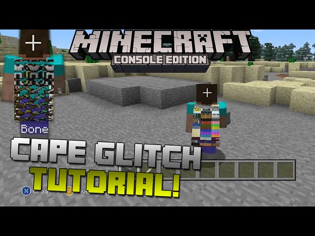 Minecraft (Xbox 360): CAPE ON EVERY SKIN IN CREATIVE MODE (How To) - video  Dailymotion