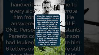 Paul Newman Wrote 2,000 Letters to Sick Children