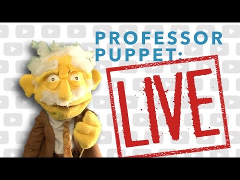 Sunday Puzzle with Professor Puppet - LIVE May 28, 2017 - Sunday Puzzle with Professor Puppet - LIVE May 28, 2017