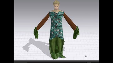 Timelapse of how I created this outfit in CLO3D