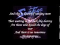 Savatage Chance lyrics