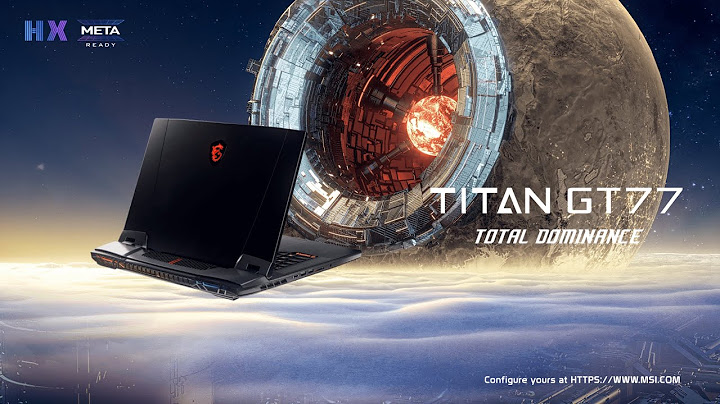 Titan GT77 12UX - Total Dominance | MSI