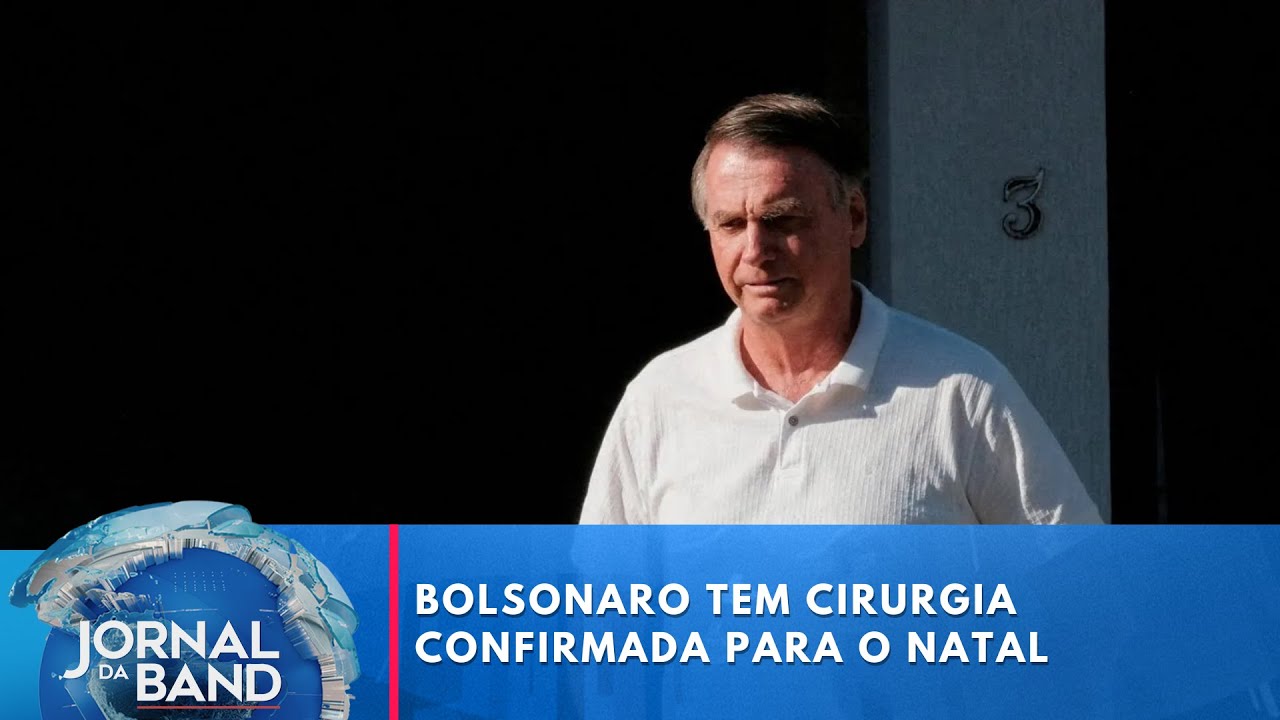 Jair Bolsonaro fará nova cirurgia no Natal | Jornal da Band