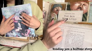 ASMR | Reading Until You Fall Asleep 😴 (Clicky/Semi-inaudible Whispering)