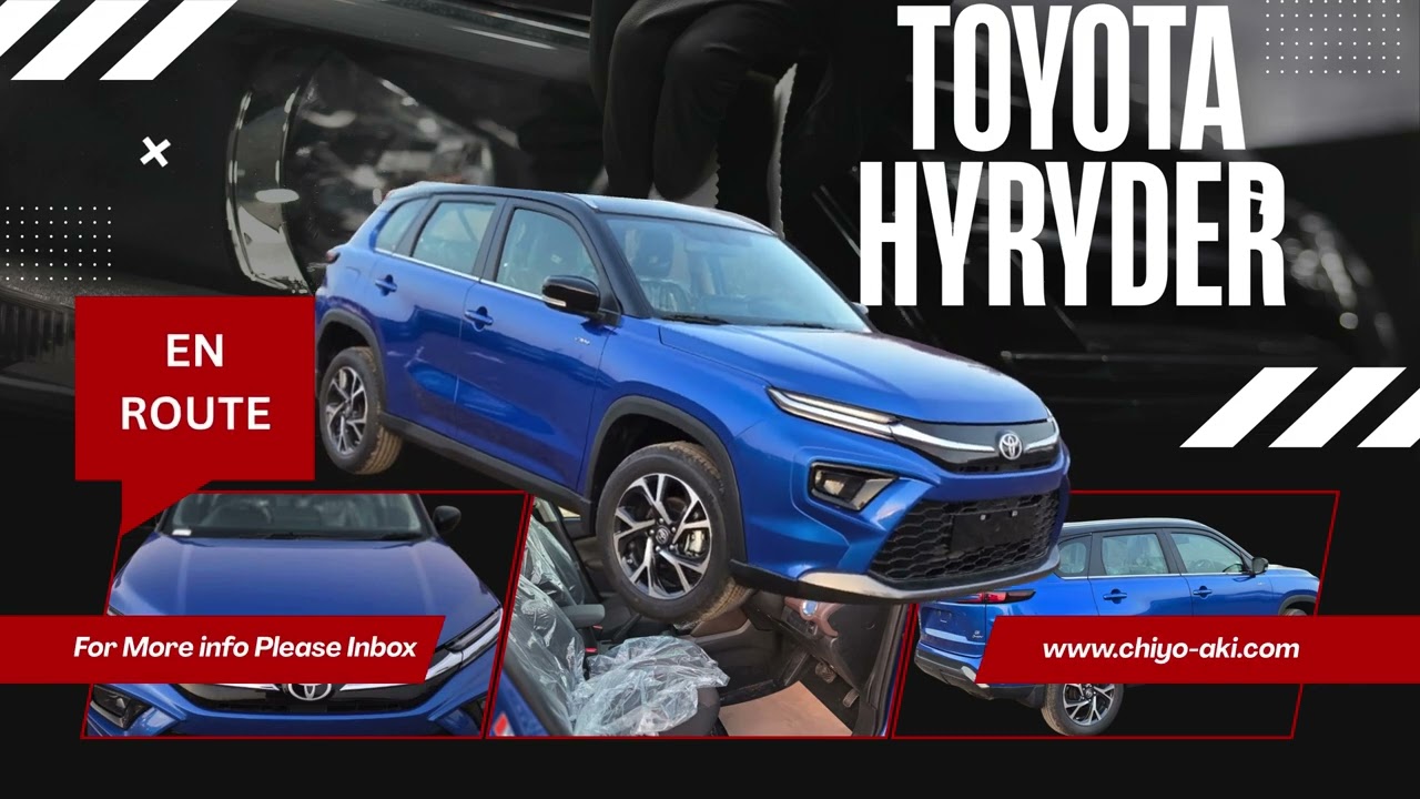 Ｅｎ　Ｒｏｕｔｅ】 Toyota Hyryder G AT Strong Hybrid 2025 | 1.5L 2WD | Dual-Tone Colours
