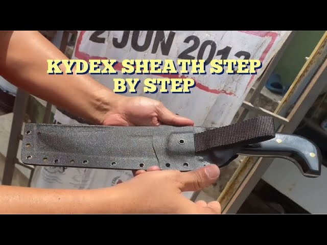 How to make a kydex press and a knife sheath (for about $20) 