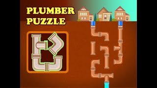 Unity Asset Connect Pipes: Plumber Puzzle gameplay screenshot 4