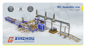 Fully Automatic IBC Welding Machine Production Line（Innovative Technology, Exquisite Craftsmanship）