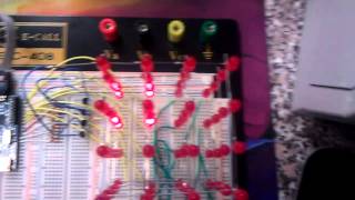 LED-Cube mit dem Atmel ATmega32U2-Breakboard von eHaJo.de