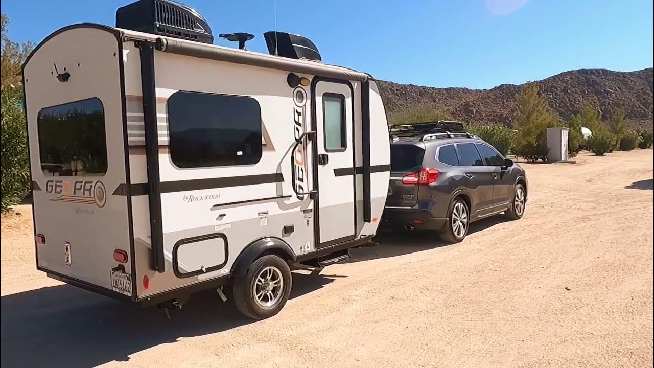 ITS ALL ABOUT GEO PRO 14FK AT JOSHUA TREE LAKE RV PARK YouTube