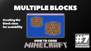 The Block Class Part 1 | How to Code Minecraft (OpenTK/OpenGL C#) | Ep 7