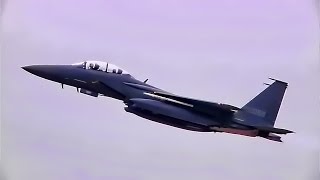 F-15K Slam Eagles Takeoff • Kunsan Air Base South Korea
