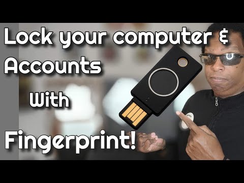 Блокировка учетных записей с помощью отпечатка пальца: Yubikey Bio