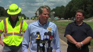 Officials give update on I-16 repairs