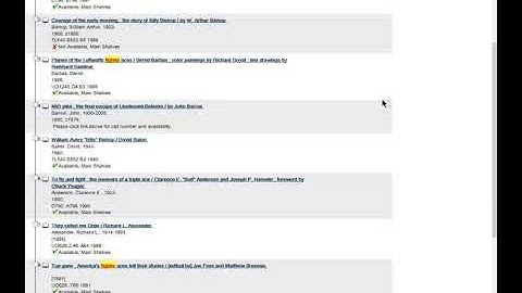 Using Virtual Shelf Browser