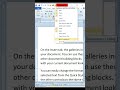 Word Me Quick Access Toolbar Trick 🔥 | Super Fast Shortcut! #shorts @excel-tricks
