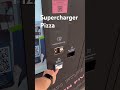 Supercharger Pizza 🍕 #tesla #modely #electriccar #model3 #models #modelx #supercharger