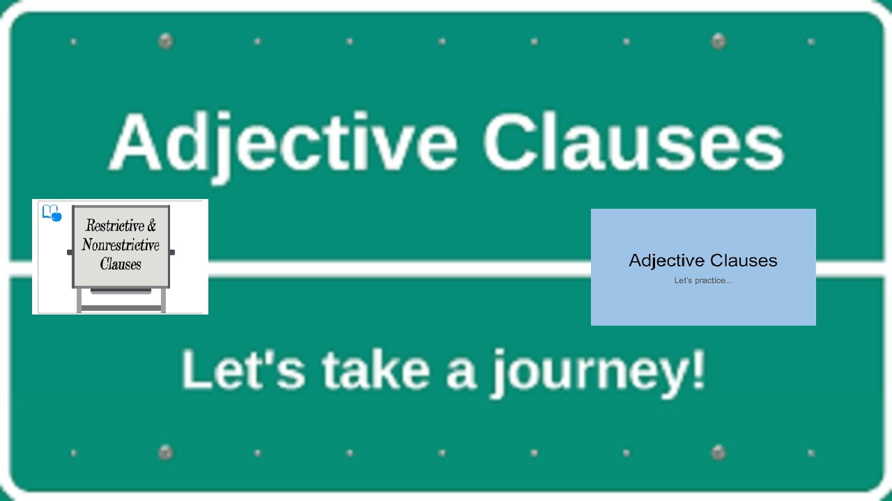Adjective clauses : Exercise for practice