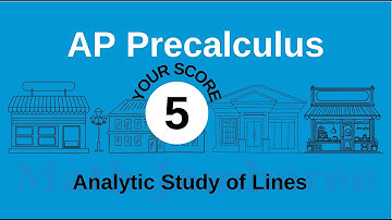 21001045 Analytic Study of Lines | AP Precalculus | Sample Questions