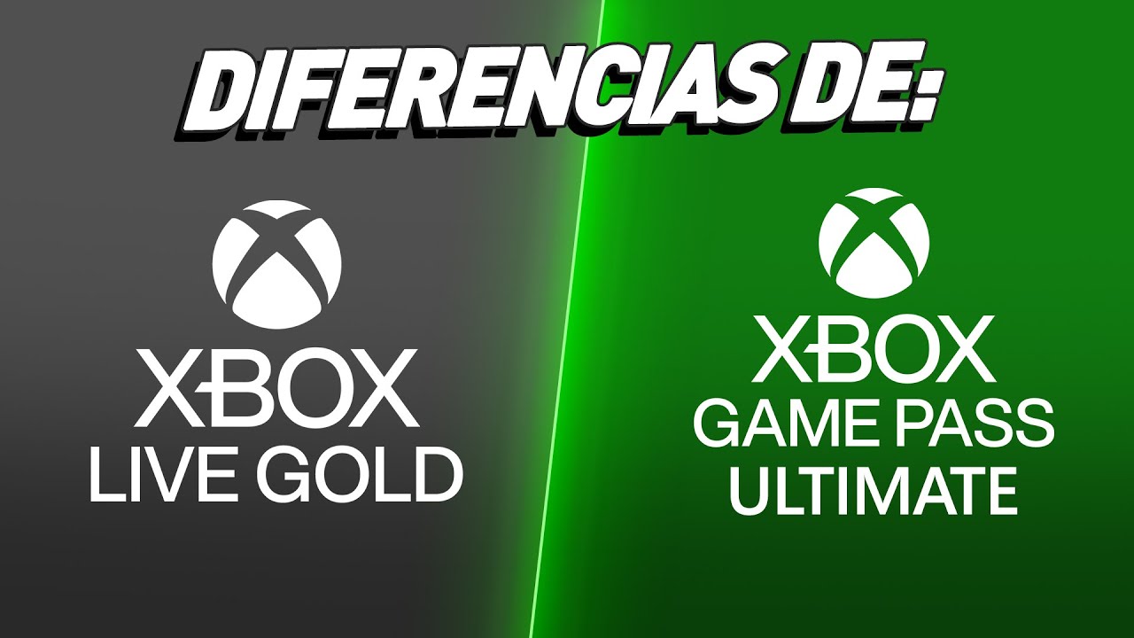 aleación avión Bocadillo Cuál es la diferencia entre Xbox Live Gold y Xbox Game Pass Ultimate? -  YouTube