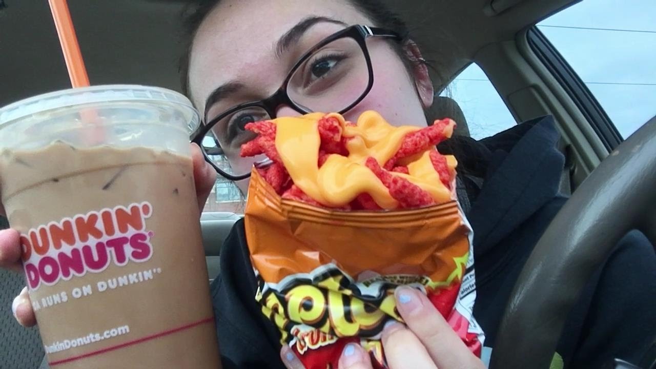 Cheesy Hot Cheetos MUKBANG