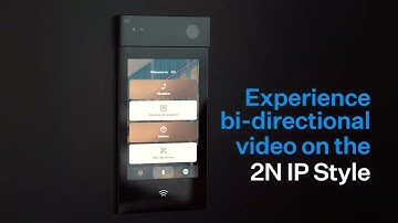 2N IP Style bidirectional video intercom