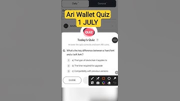 1 July Ari Wallet Quiz Answer 🔥 Ari Wallet Quiz Today | ✨Ari Wallet Today Quiz Answer 🔥Ari Wallet