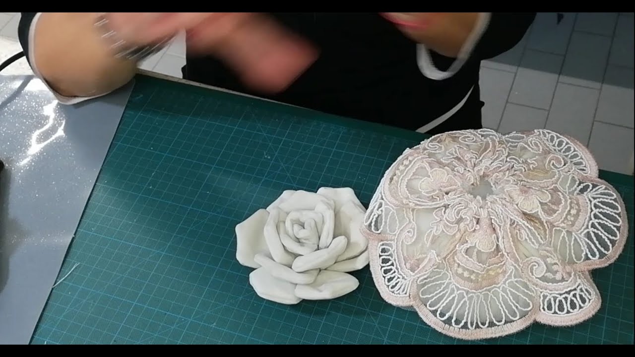 427🎀Bon Bon rosa velluto + cartamodello GRATIS