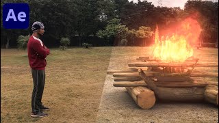 Advance Realistic VFX Compositing Tutorial in After Effect - AFTER EFFECTS TUTORIAL IN HINDI 2022