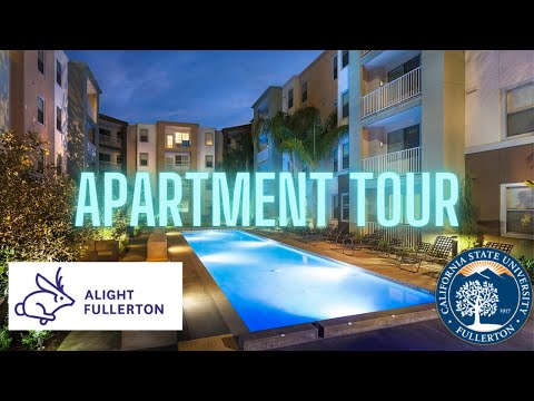 I MOVED!!! UPDATED APARTMENT TOUR (CALIFORNIA STATE UNIVERSITY FULLERTON)