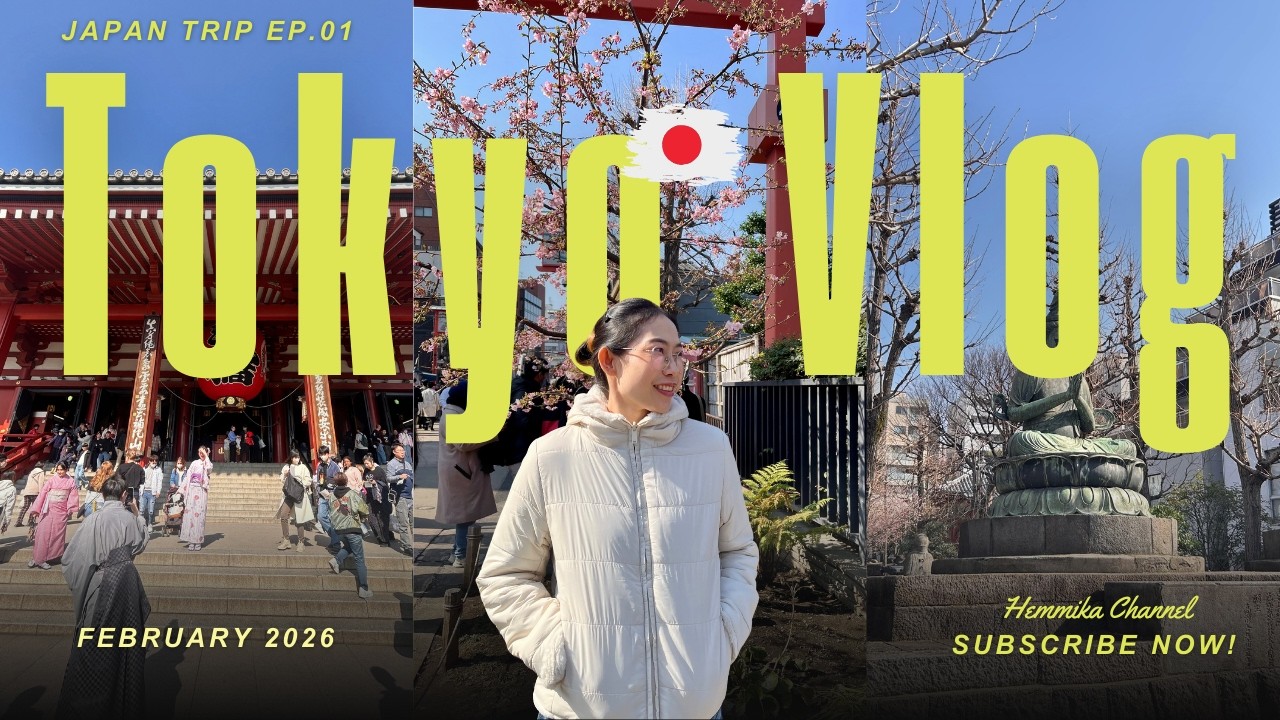 Japan Trip Day-1 in Tokyo | Asakusa, Sensoji Temple, Ueno Park & Shinjuku Food 🇯🇵 |Tokyo Vlog
