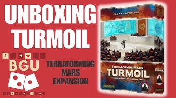 Terraforming Mars Expansion Turmoil Unboxing