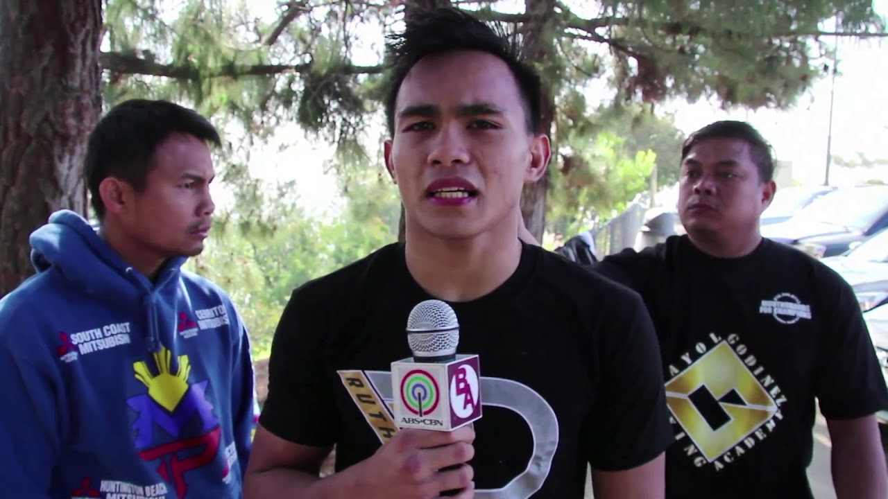 bruno mars count on me Pinoy boxer 