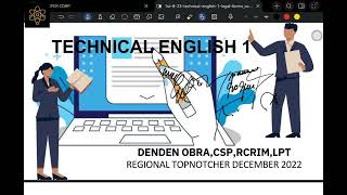 Famous CDI 5 : TECHNICAL ENGLISH 1 : Technical Report Writing and Presentation Net Worth