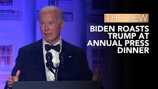 Biden Roasts Trump At Annual Press Dinner | The View