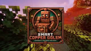 I Made Copper Golems ACTUALLY Smart in Minecraft | Copper Golem Mod 26.1, 26.2 screenshot 4