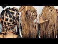 NO CORNROWS CROCHET BRAIDS ONLY (1 HOUR )- HOW TO