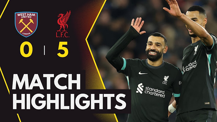 HIGHLIGHTS: WEST HAM 0-5 LIVERPOOL | Premier League