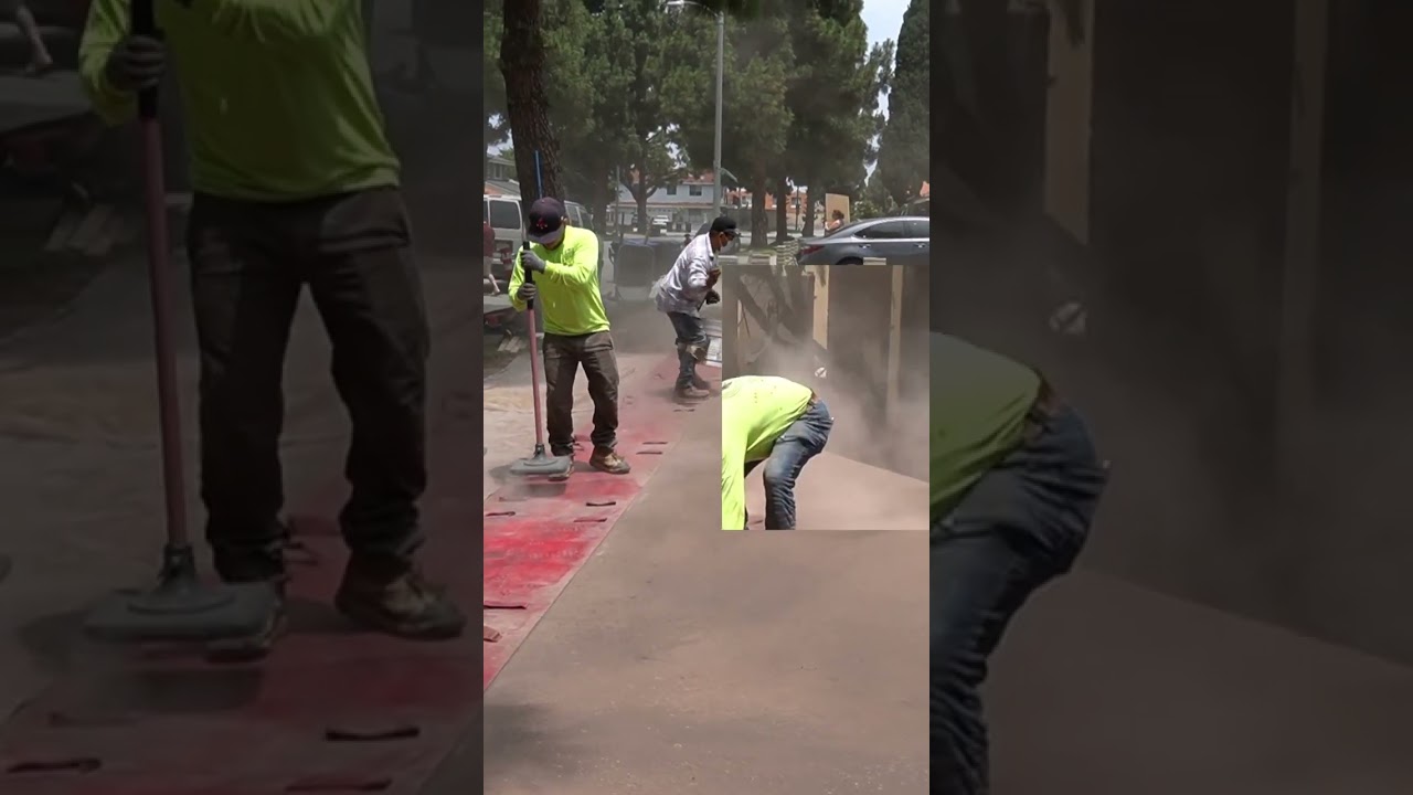 Antique Wood Plank Concrete Stamp!