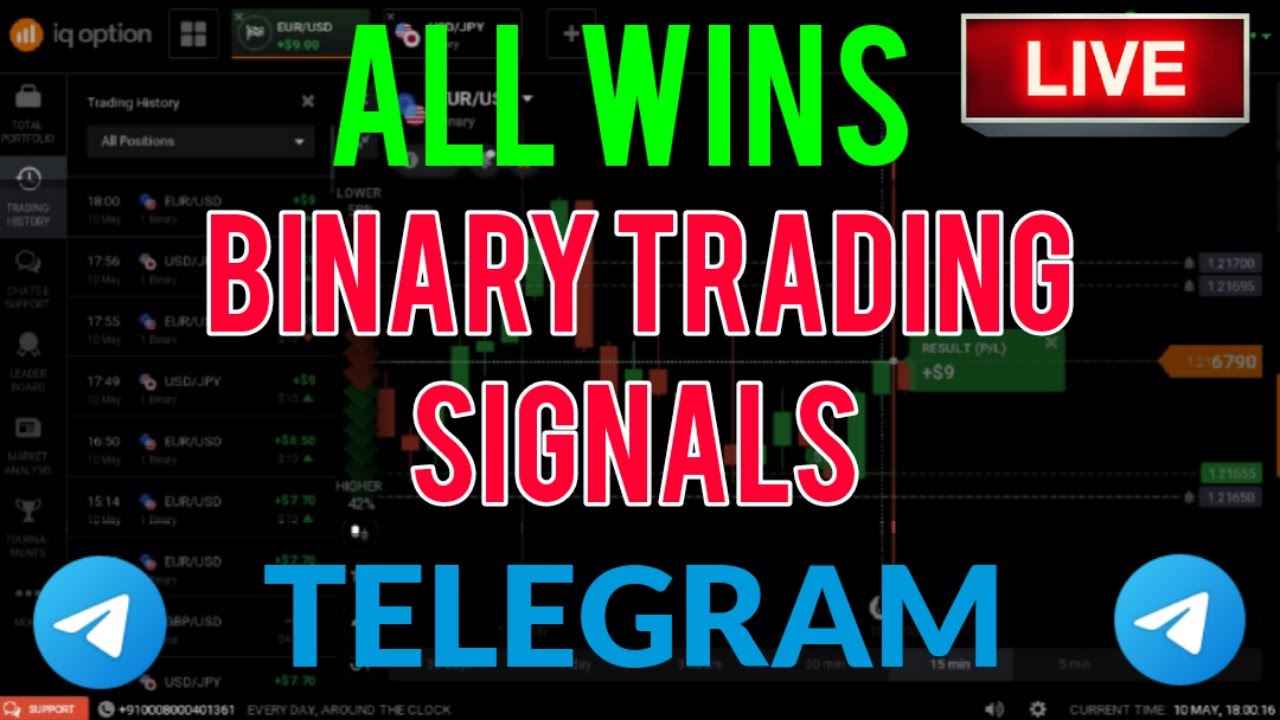 Binary signals telegram bot