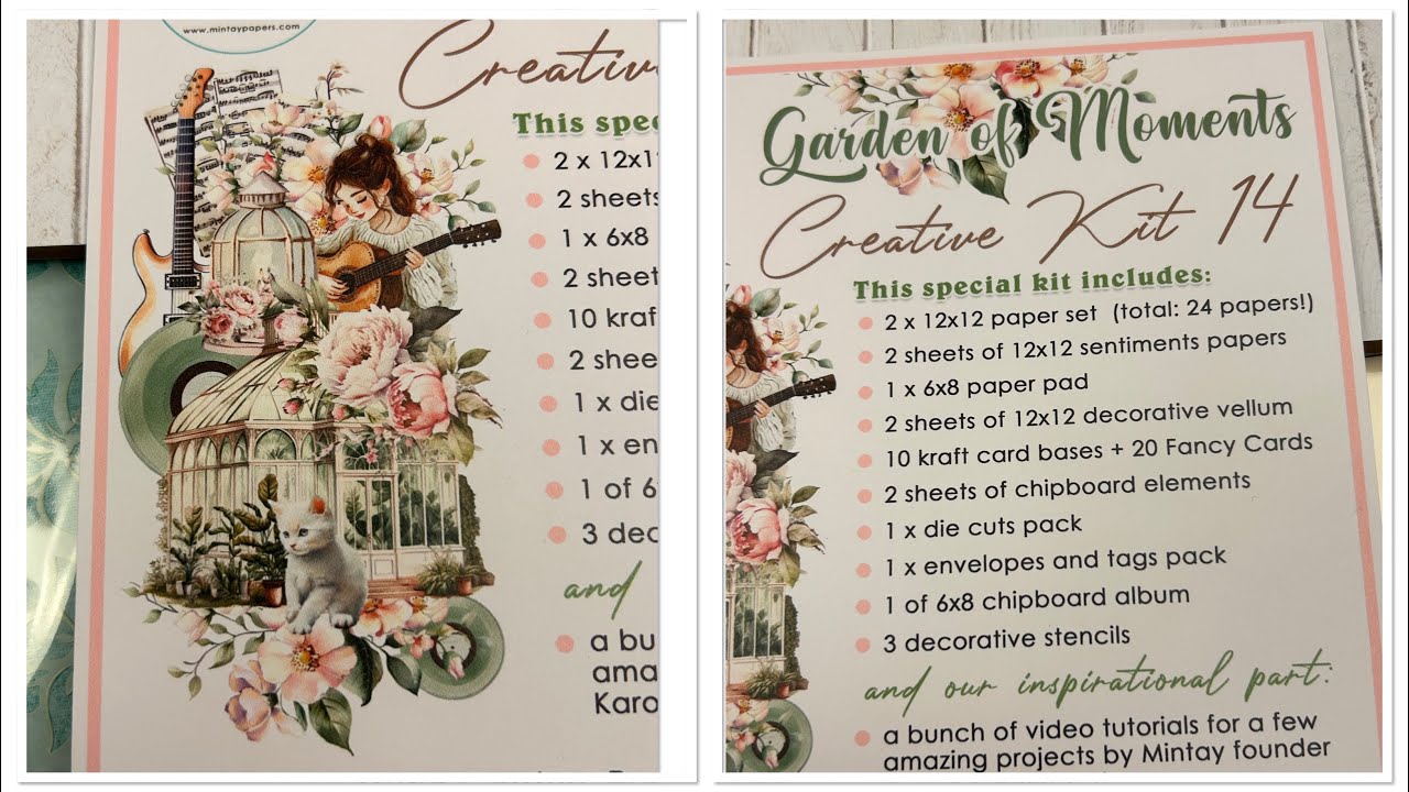 Des papiers rares pour ce CREATIVE KIT 14