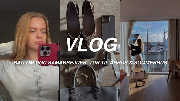 POV: 2 dage i mit liv som UGC creator