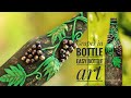 Bottle art / Easy begginers bottle art / Bottle craft / Clay bottle art / Easy bottle art English