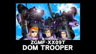 167 ZGMF-XX09T DOM Trooper (from Mobile Suit Gundam SEED Destiny)